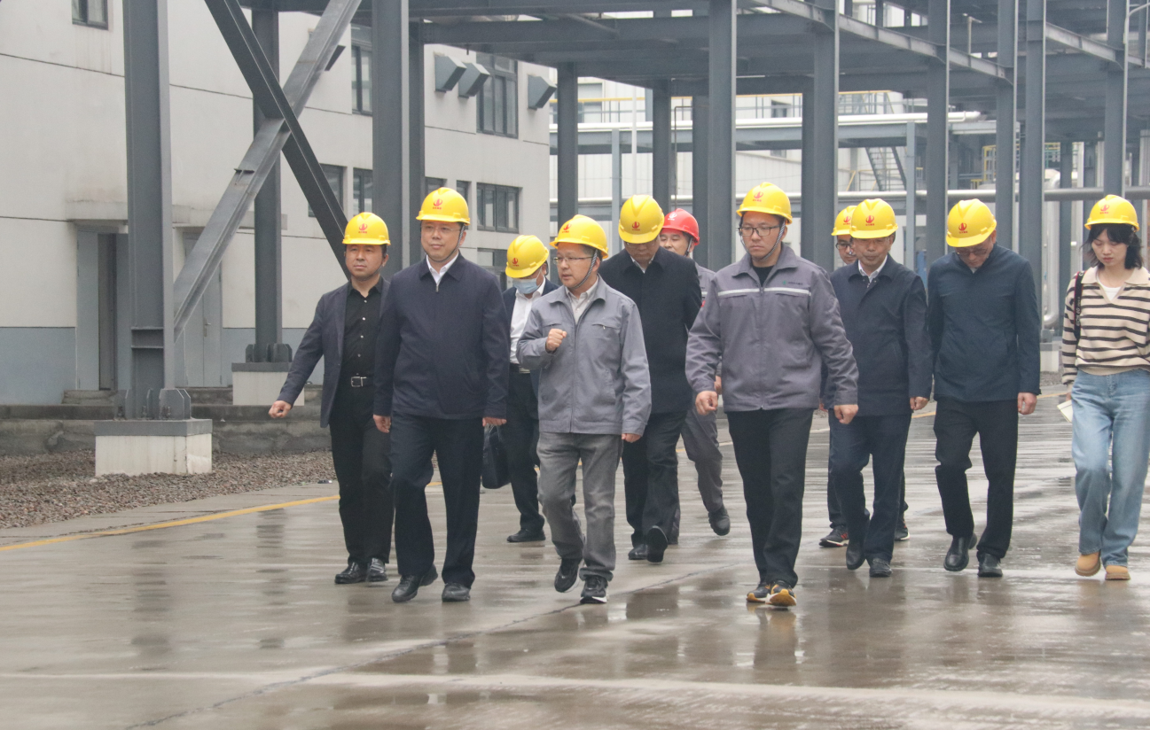衢州市委書記高屹到中天東方氟硅走訪調(diào)研